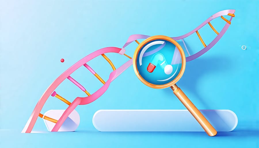 Symbolic representation of genetic testing for high cholesterol risk