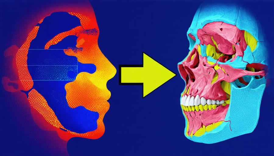 Visual representation of how CBD may affect saliva production in the salivary glands